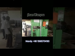 αυτόματη μηχανή χαρτοκιβωτίων κιβωτίων δίσκων αυγών 4 φορμών στη Νιγηρία