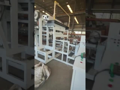 γραμμή παραγωγής κυλιόμενων δίσκων αυγών 2500-3000pcs/h χωρητικότητα 4+4 καλούπια που σχηματίζουν