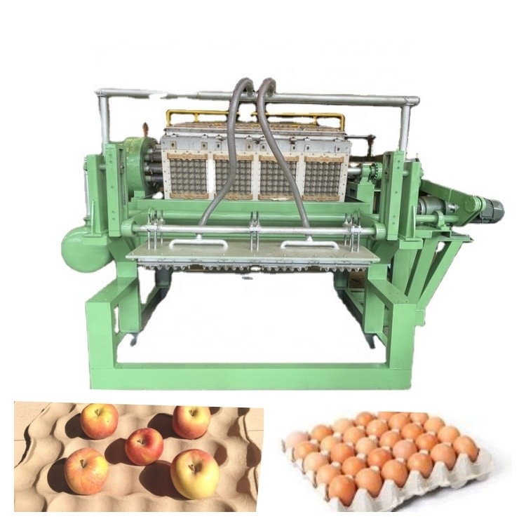 1500pcs/h-6000pcs/h Μηχανή Σχηματισμού Πολτού για Μεγάλη Ικανότητα Ανακυκλώσιμη Χάρτινη Γραμμή Παραγωγής Τραπέζι αυγών