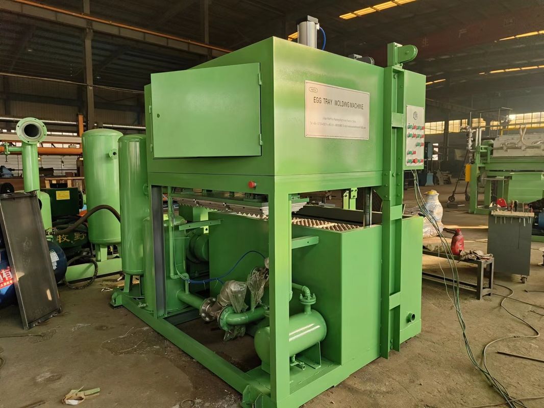 Μηχανή συσκευασίας αυγών από χαρτί για την συσκευασία αυγών Guangzhou / Εξοπλισμός για την εκμόρφωση πολτού / Γραμμή παραγωγής αυγών με καλούπια αλουμινίου