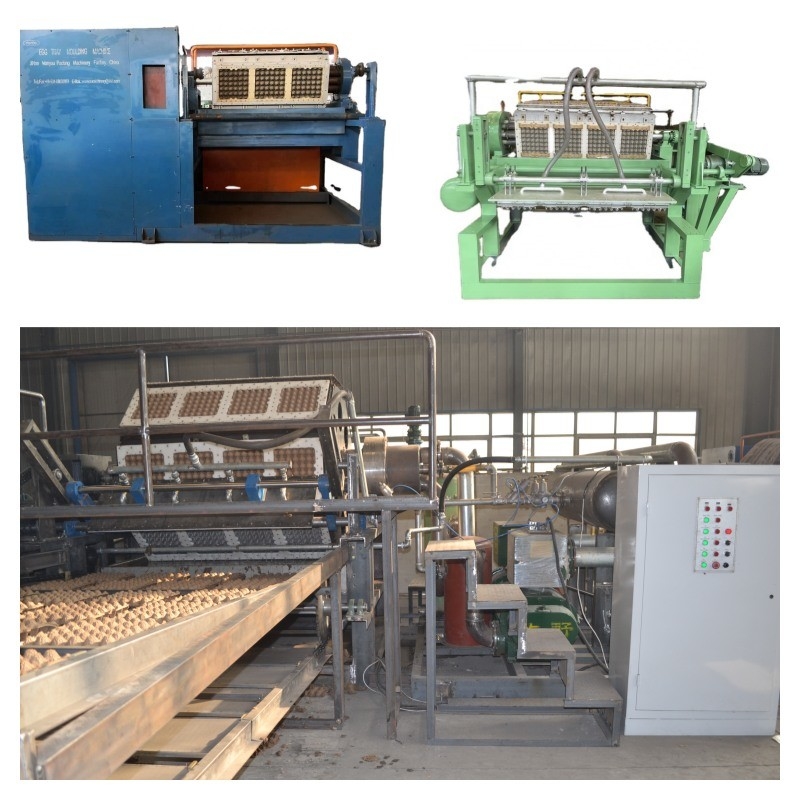 1500pcs/h-6000pcs/h Μηχανή Σχηματισμού Πολτού για Μεγάλη Ικανότητα Ανακυκλώσιμη Χάρτινη Γραμμή Παραγωγής Τραπέζι αυγών