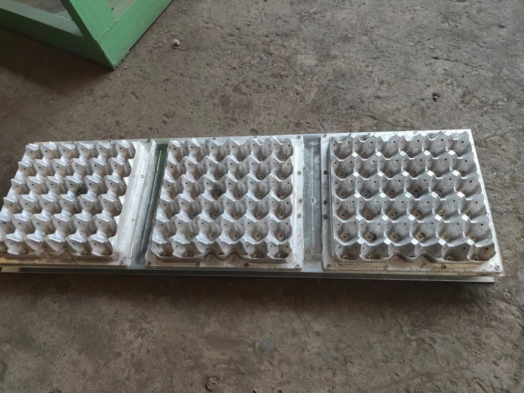 Ημιαυτόματη χάρτινη μηχανή δίσκου αυγών 1000pcs/h Αυτόματη γραμμή παραγωγής χαρτοκιβωτίων αυγών