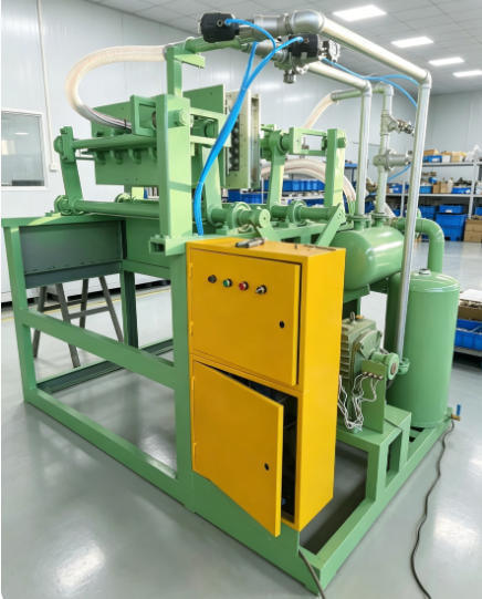 Μηχανή μικρής χωρητικότητας 700-1000pcs ανά ώρα για την κατασκευή δίσκων αυγών