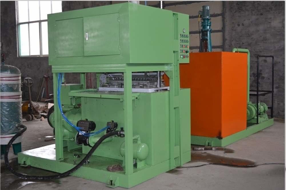 Μηχανή χύτευσης χαρτοπολτού 20KW - 150KW Μηχανή παραγωγής δίσκων αυγών