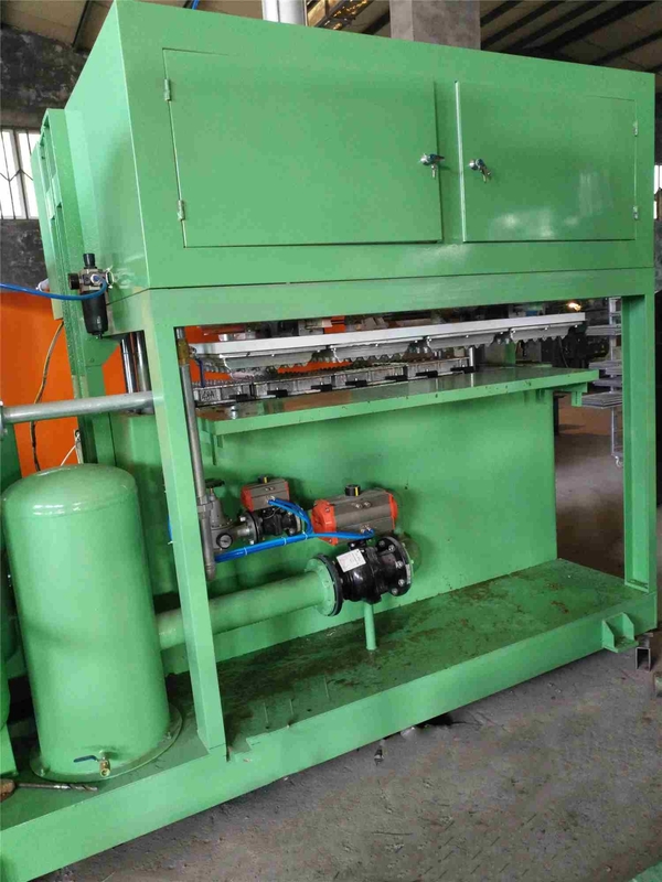 Ελεγχόμενη από PLC 1300pcs γραμμή παραγωγής δίσκου αυγών μηχανή δίσκου αυγών 380V 50hz