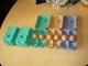 Η χρωματισμένη μηχανή κατασκευής χαρτοκιβωτίων αυγών εγγράφου, αυτόματη μηχανή δίσκων αυγών εύκολη λειτουργεί