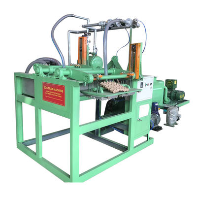 Automatic Paper Egg Tray Machine Egg Carton Production Line 700pcs/h PLC Controlled With Aluminum Molds