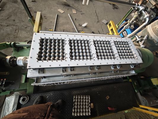 Νέο WANYOU Automatic Recycled Paper Tray Machine Machine Pulp Molding Machine PLC Πίνακας ελέγχου οθόνης αφής 2500-3000pcs/h